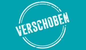 Stempel "Verschoben"